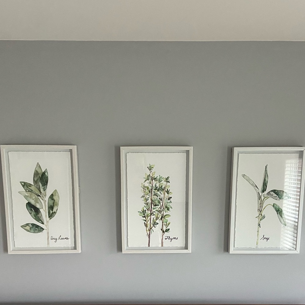 Set of 3 watercolor prints